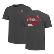 Arkansas Stadium Lights Comfort Colors Tee